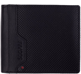 Segali portafoglio in pelle da uomo 1039T black
