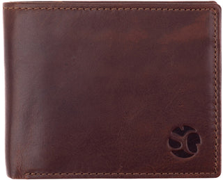 Segali portafoglio in pelle da uomo 1056 brown