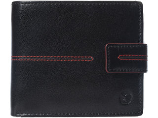 Segali portafoglio in pelle da uomo 150721 black