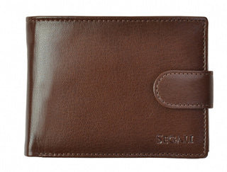 Segali portafoglio in pelle da uomo 2511 brown