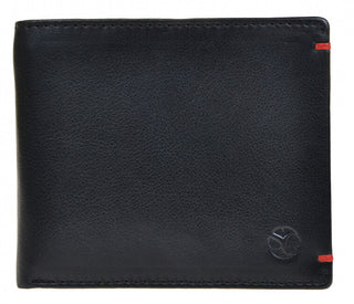 Segali portafoglio in pelle da uomo 7108 black