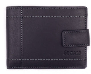 Segali portafoglio in pelle da uomo 7515L black