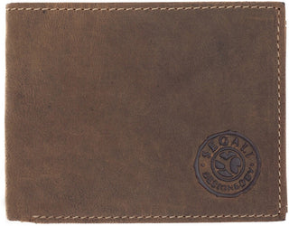 Segali portafoglio in pelle da uomo 979 brown