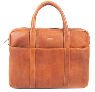 Segali Men's Leather Bag 09 cognac 