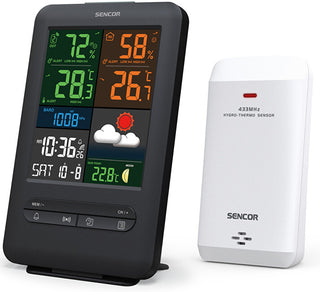 Sencor Estación meteorológica con sensor inalámbrico Sws 7300 