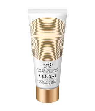 Sensai Crema Protettiva Corpo Spf 50 Silky Bronze (Crema Solare Protettiva Per Il Corpo) 150 Ml