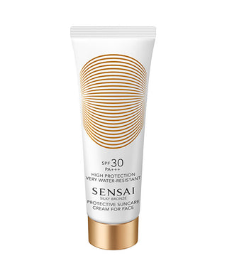 Sensai Crema Protettiva Viso Spf 30 Silky Bronze Protective Suncare (Crema Per Il Viso) 50 Ml