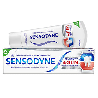 Sensodyne dentifricio per sensitive teeth Sensitivity & Gum sbiancante 75 ml