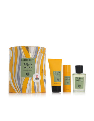 Set Acqua di Parma: Colonia Futura Eau De Cologne 100 ml + Colonia Futura Shampoo & Shower Gel 2-In-1 75 ml + Colonia Futura Anti-Sweat Deodorant Spray for Men 50 ml