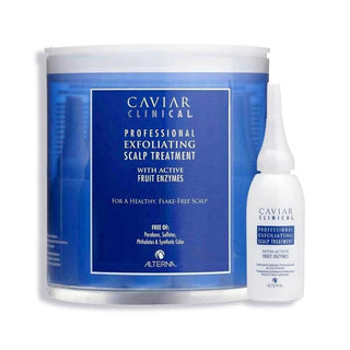 Set Alterna Caviar Clinical Trattamento con lozione per il cuoio capelluto per esfoliazione 12 pezzi 15 ml