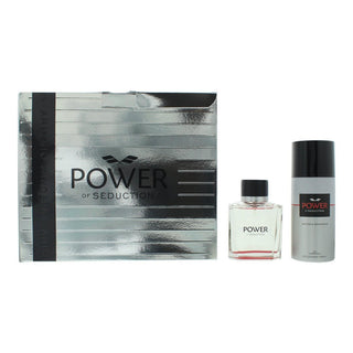 Cofanetto Antonio Banderas: Power of Seduction Eau De Toilette Uomo 100 ml + Power of Seduction Protezione 24 ore Deodorante Spray Uomo 150 ml