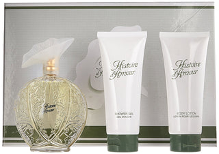Set Aubusson: Histoire D'amour, eau de toilette, da donna, 100 ml + Histoire D'amour, gel doccia, per tutti i tipi di pelle, 100 ml + Histoire D'amour, crema idratante, lozione per il corpo, 100 ml