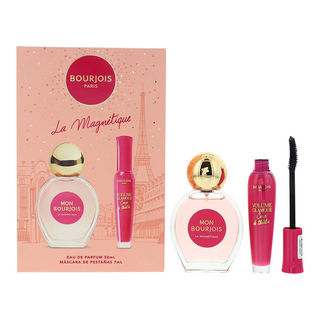 Cofanetto Bourjois: La Magnétique, Eau De Parfum, da donna, 50 ml + Volume Glamour, Mascara, Nero, 7 ml