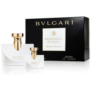Set Bvlgari: Splendida Patchouli Tentation, Eau De Parfum, da donna, 100 ml + Splendida Patchouli Tentation, Eau De Parfum, da donna, 15 ml *Miniatura
