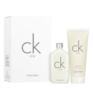 Set Calvin Klein: CK One Eau De Toilette Unisex 50 ml + CK One Bagnodoccia Per Capelli e Corpo 100 ml