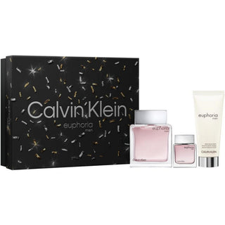 Set Calvin Klein: Euphoria Eau De Toilette For Men 100 ml + Euphoria Eau De Toilette For Men 15 ml *Miniature + Euphoria Balsamo Dopobarba 100 ml