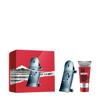 Set Carolina Herrera: 212 Heroes, Eau De Toilette, per uomo, 90 ml + 212 Heroes, Gel doccia, per tutti i tipi di pelle, 100 ml