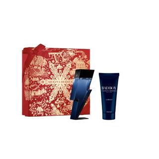 Set Carolina Herrera: Bad Boy Cobalt, eau de parfum, per uomo, 100 ml + Bad Boy Cobalt, rinfrescante, gel doccia, per tutti i tipi di pelle, 100 ml