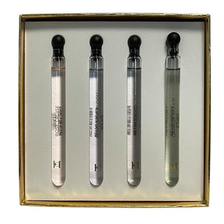 Set Carolina Herrera: Orange Affair, Eau De Parfum, da donna, 4 ml + Bergamot Bloom, Eau De Parfum, da donna, 4 ml + Vetiver Paradise, Eau De Parfum, da donna, 4 ml + Rose Cruise, Eau De Parfum, da donna, 4 ml