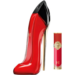 Set Carolina Herrera: Very Good Girl, Eau De Parfum, da donna, 80 ml + The Lip Liquid, rossetto liquido, 210, 5 ml
