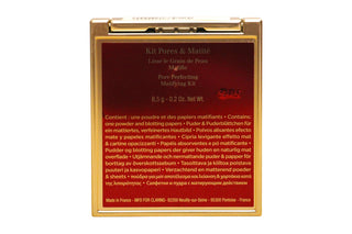 Clarins Set, carta assorbente per perfezionare i pori, opacizzare e pulire