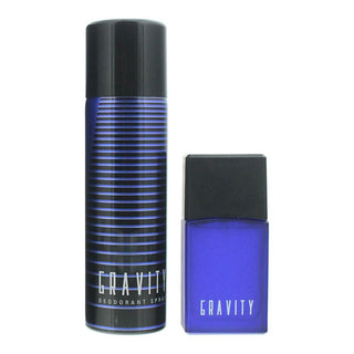 Set Coty: Gravity Lozione Dopobarba Nutriente 30 ml + Gravity Deodorante Spray Uomo 120 ml