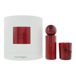 Set Courreges: L'Empreinte, Eau De Parfum, unisex, 100 ml + L'Empreinte, candela profumata, 75 g