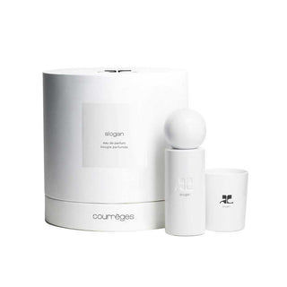 Courreges Set Courrèges: Slogan, Eau De Parfum, unisex, 100 ml + Slogan, candela profumata, 75 g