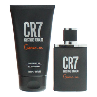 Set Cristiano Ronaldo: CR7 Game On, Eau De Toilette, per uomo, 30 ml + CR7 Game On, Gel doccia, Corpo, 150 ml