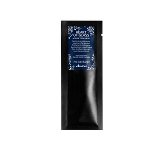 Davines Set, Heart of Glass Intense, Maschera Crema Trattamento Capelli, Schiarente, 12 pz, 12 ml