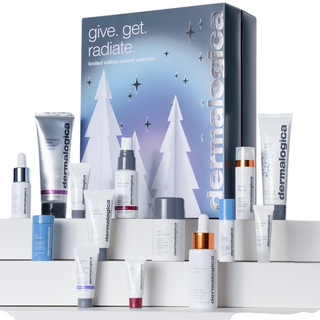 Ustawić Dermalogica Dawać. pobierz Radiate. Kalendarz adwentowy Skin 24 sztuki