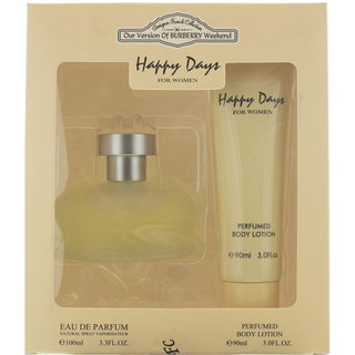 Scenografo francese: Happy Days Eau De Parfum Per donna 100 ml + Happy Days Idrata Lozione per il corpo 90 ml