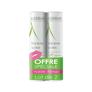 Set Duo, A-Derma, A-Derma, Idrata, Balsamo Labbra, 2 pz, 4 ml