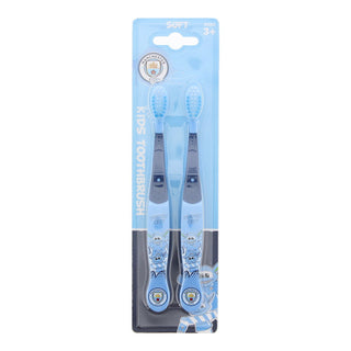 Epl Set Duo, Manchester City, Spazzolino da denti, Blu, 2 pz