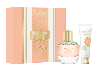 Set Elie Saab: Girl Of Now Lovely Eau De Parfum Per Donna 50 ml + Girl Of Now Lovely Idrata Lozione Corpo Corpo 75 ml