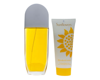 Conjunto de girasoles Elizabeth Arden: girasoles, perfumados, día y noche, loción corporal, 100 ml + girasoles, Eau De Toilette, para mujer, 100 ml