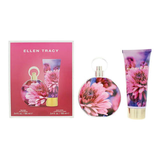 Set Ellen Tracy: Dream Florals Pink Daisy, idratante, lozione per il corpo, 100 ml + Dream Florals Pink Daisy, eau de parfum, per donna, 100 ml