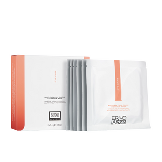 Set Erno Laszlo Multi-Task Siero Illuminante Maschera in tessuto per occhi 6 pezzi 54 ml