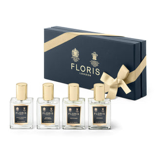 Set Floris Of London: Night Scented Jasmine Eau de Toilette da donna 15 ml + Bouquet De La Reine Eau de Toilette da donna 15 ml + White Rose Eau de Toilette da donna 15 ml + Chypress Eau de Toilette unisex 15 ml