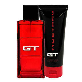 Set Ford: Mustang GT Photobox, Eau De Toilette, per uomo, 100 ml + Mustang GT Photobox, Bagnoschiuma, 150 ml
