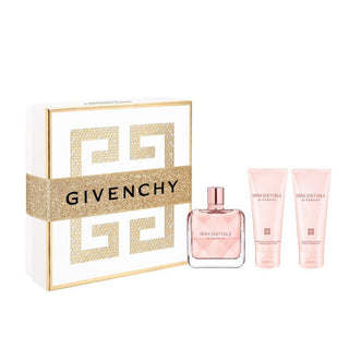 Set Givenchy: Irresistible, idratante, lozione per il corpo, 75 ml + Irresistible, eau de parfum, per donna, 80 ml + Irresistible, gel doccia, 75 ml
