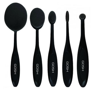 Gosh Set, sfumatura, pennello multifaccia, 5 pz