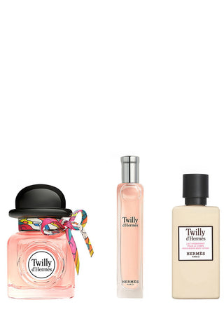 Cofanetto Hermes: Twilly d'Eau De Parfum, da donna, 50 ml + Twilly d'Eau De Parfum, da donna, 15 ml + Twilly d'Lozione corpo, Corpo, 40 ml