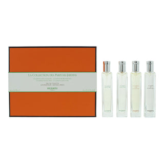 Set Hermes: Un Jardin Sur Le Nil Eau de Toilette unisex 15 ml + Un Jardin Sur Le Toit Eau de Toilette unisex 15 ml + Un Jardin Sur La Lagune Eau de Toilette unisex 15 ml + Le Jardin de Monsieur Li Eau de Toilette da donna 15 ml