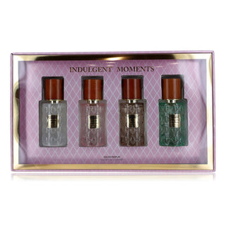 Set Momenti indulgenti: Cashmere & Vanilla, Eau De Parfum, da donna, 15 ml + Pink Peony & Water Lotus, Eau De Parfum, da donna, 15 ml + Neroli & Sea Salt, Eau De Parfum, da donna, 15 ml + Jasmine Petals & Cedarwood, Eau De Parfum, da donna, 15 ml