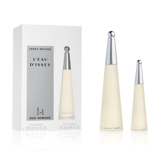 Set Issey Miyake: L'Eau d'Issey Eau de Toilette da donna 100 ml + L'Eau d'Issey Eau de Toilette da donna 25 ml