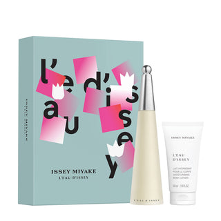 Set Issey Miyake: L'Eau d'Issey, eau de toilette, da donna, 50 ml + L'Eau d'Issey, idratante, lozione per il corpo, 50 ml