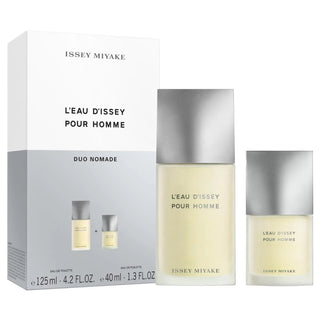 Set Issey Miyake: L'Eau D'Issey Pour Homme, Eau De Toilette, Per Uomo, 40 ml + L'Eau D'Issey Pour Homme, Eau De Toilette, Per Uomo, 125 ml