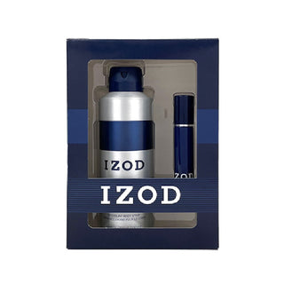 Set Izod: Blue Eau De Toilette per uomo 15 ml + Blue Spray profumato per uomo 200 ml