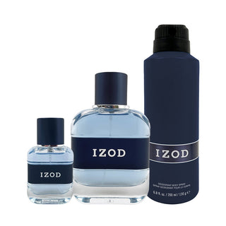Set Izod: Classic, Eau De Toilette, Per Uomo, 100 ml + Classic, Eau De Toilette, Per Uomo, 15 ml + Classic, Deodorante Spray, Per Uomo, 200 ml